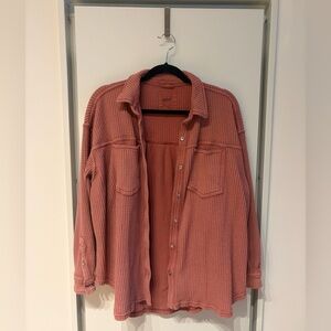 Aerie | Anytime Fave Waffle Shirt